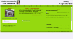 Desktop Screenshot of allan.skakturnering.dk